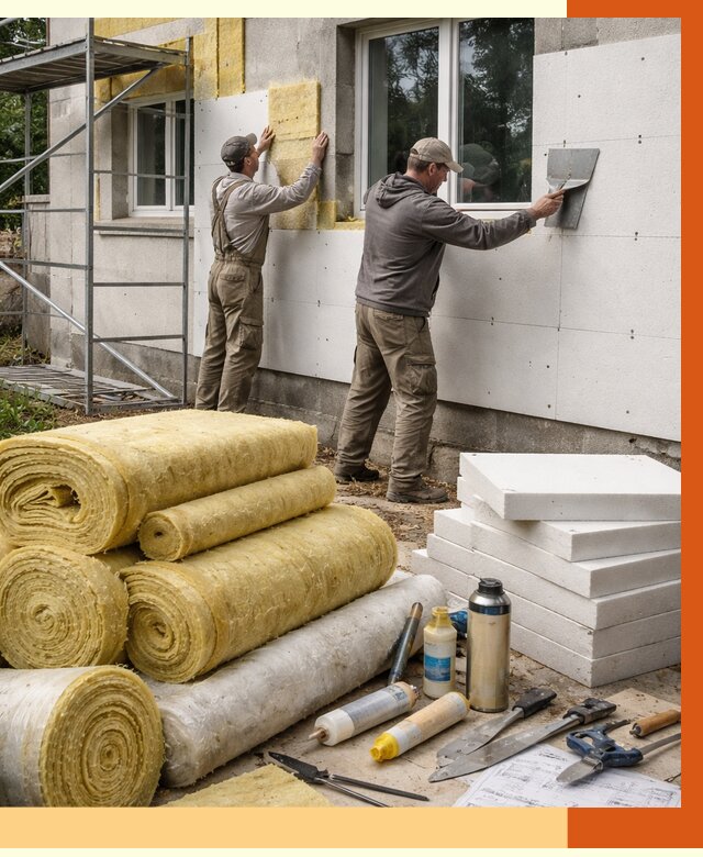 Утепление домов в Котласе под ключ от 4352 руб/м2 | Профессионально — ТепломастерКтл