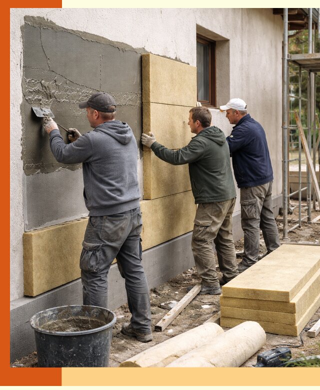 Утепление частного дома в Котласе — тепло, экономия и надежность