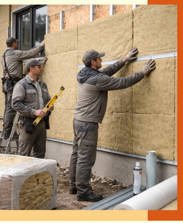 Утепление дома из SIP панелей в Котласе от 6425 руб./м² под ключ | ТепломастерКтл