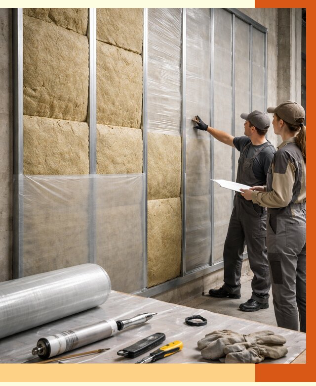 Утепление склада химсырья в Котласе от 4663 руб. под ключ | ТепломастерКтл