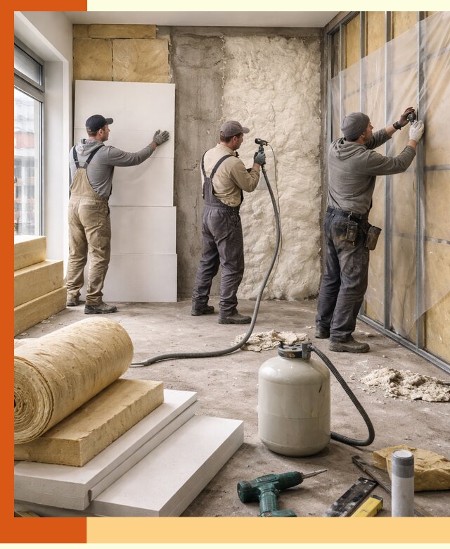 Утепление магазина в Котласе: комплексные решения по теплоизоляции