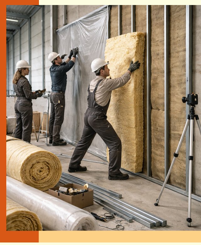 Утепление складского терминала в Котласе профессионально и надёжно