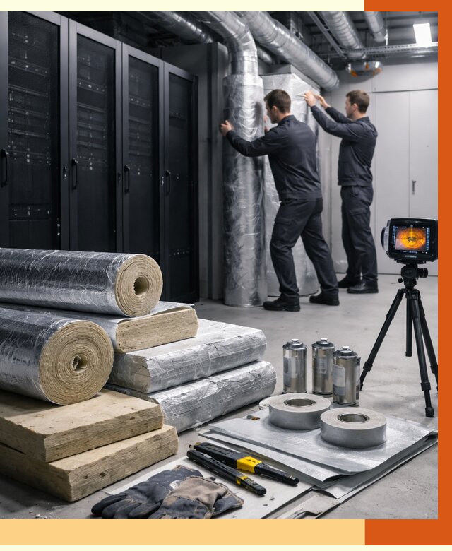 Утепление серверной в Котласе от 8809 руб./м² — комплексно под ключ | ТепломастерКтл