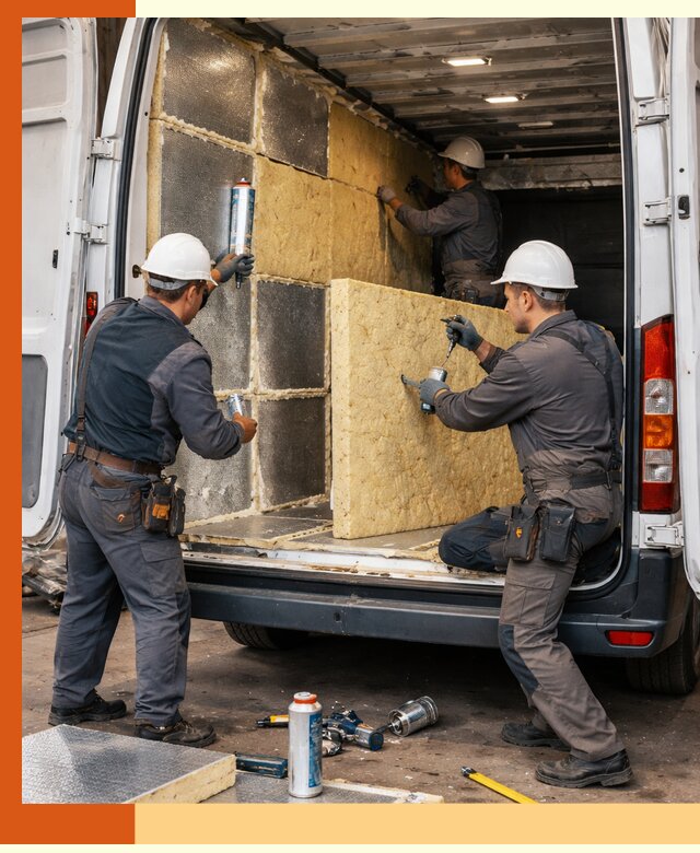 Утепление фургона-рефрижератора в Котласе для сохранения температуры