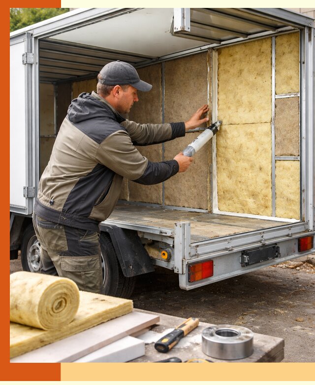 Профессиональное утепление прицепа в Котласе для любых условий