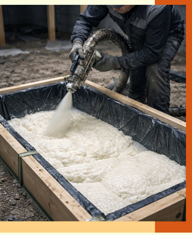 Заливка ППУ в формы в Котласе от 2591 руб. — утепление форм под ключ | ТепломастерКтл
