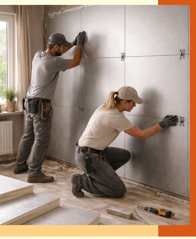 Утепление PIR панелями в Котласе от 4352 руб. под ключ | ТепломастерКтл