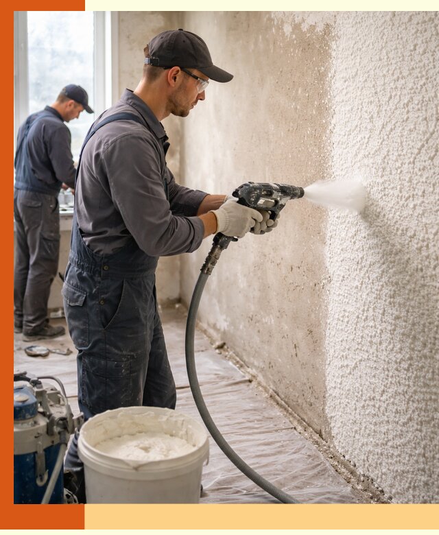 Утепление стен жидкой теплоизоляцией в Котласе для квартир и домов