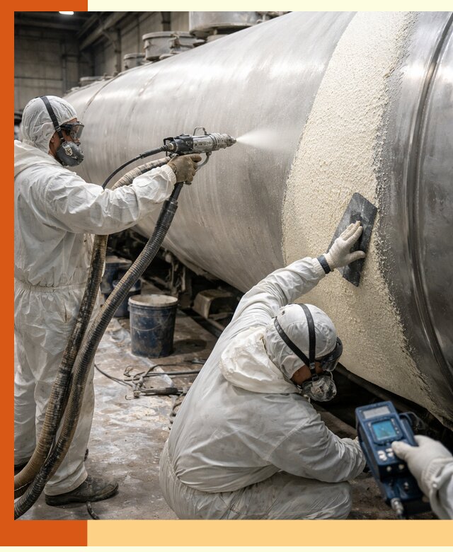 Утепление автоцистерн жидкой теплоизоляцией в Котласе