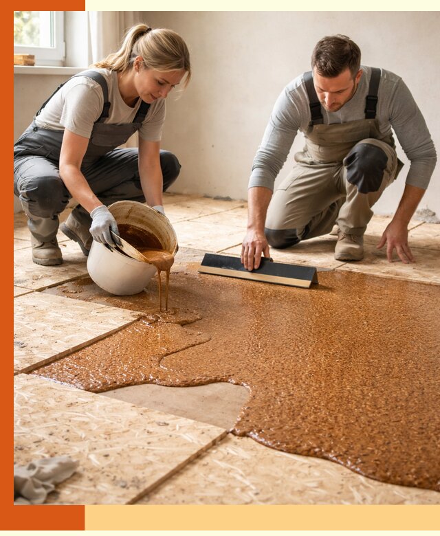 Утепление пола жидкой пробкой в Котласе для квартир и домов