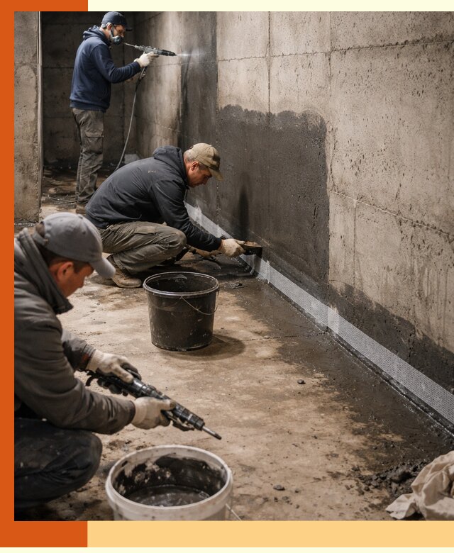 Гидроизоляция подвала в Котласе — комплексная защита от влаги