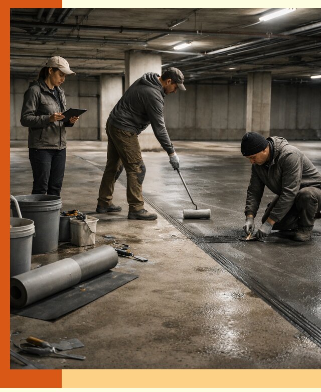 Гидроизоляция паркинга в Котласе: качественная защита зданий