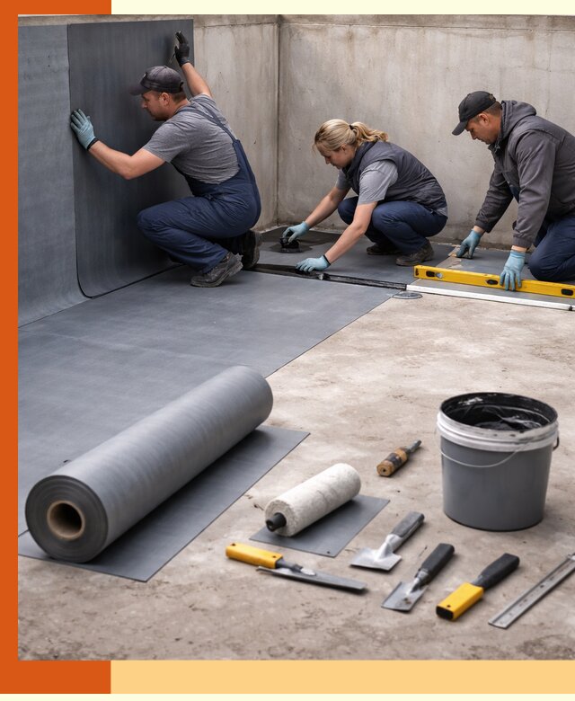 Гидроизоляция бассейна под ключ в Котласе — надежная защита и герметизация