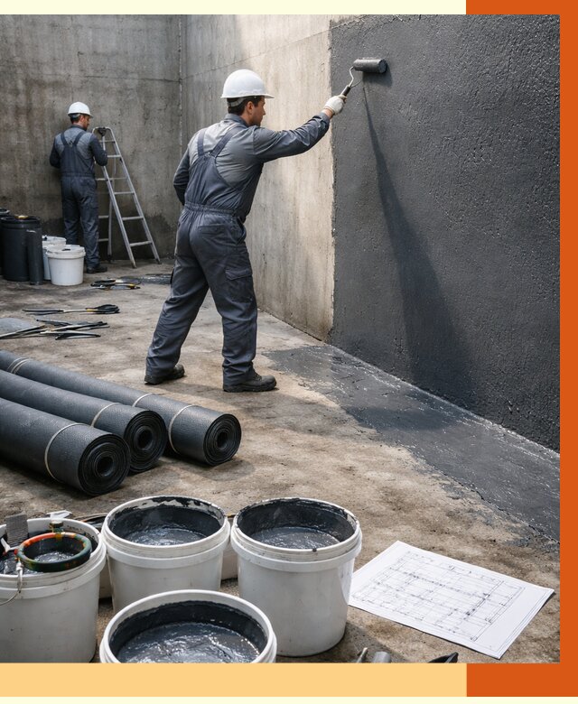 Гидроизоляция резервуара в Котласе от 124356 руб. под ключ | ТепломастерКтл