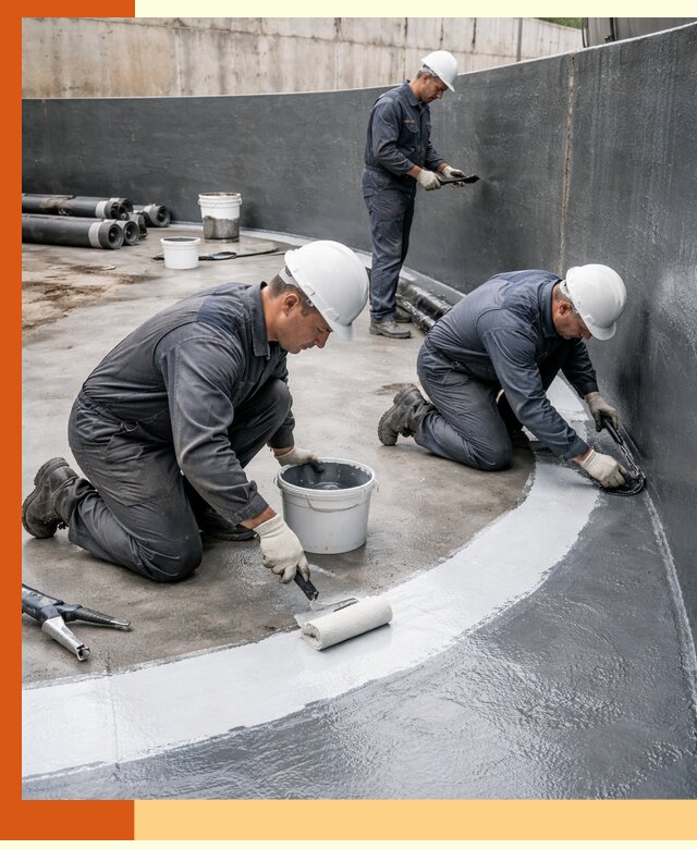 Гидроизоляция резервуара для топлива в Котласе