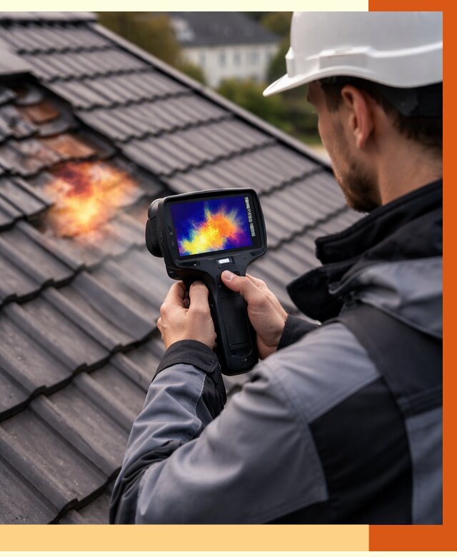 Тепловизионное обследование кровли в Котласе от 4663 руб. — ТепломастерКтл под ключ