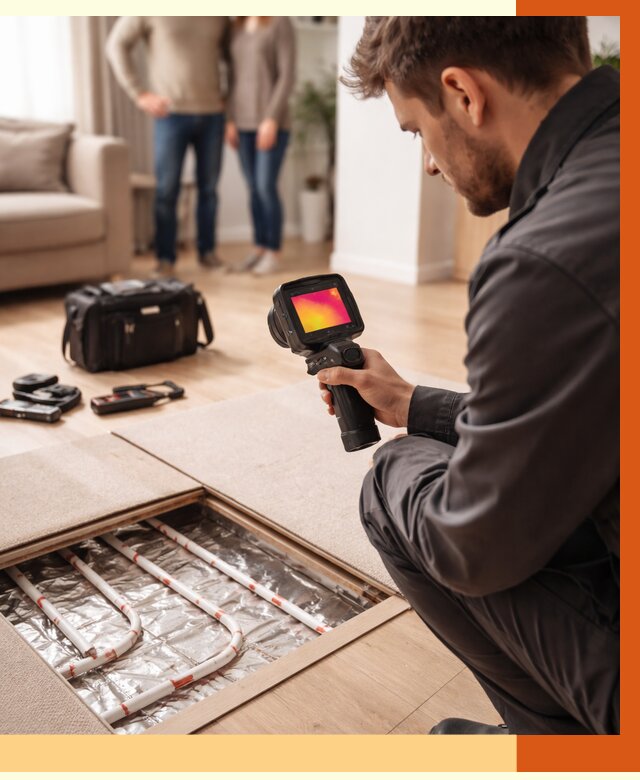 Тепловизионное обследование теплого пола в Котласе от 4663 руб. — ТепломастерКтл