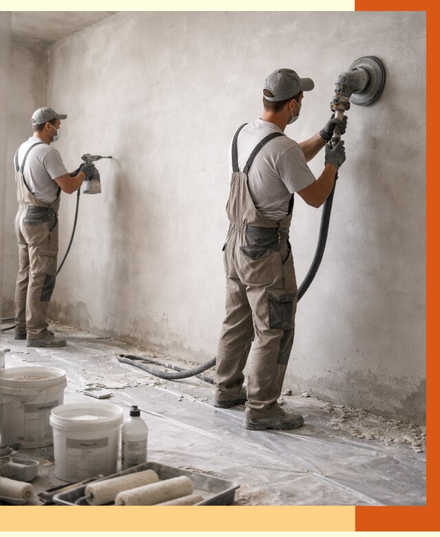 Подготовка поверхности под напыление в Котласе от 1244 руб. — ТепломастерКтл