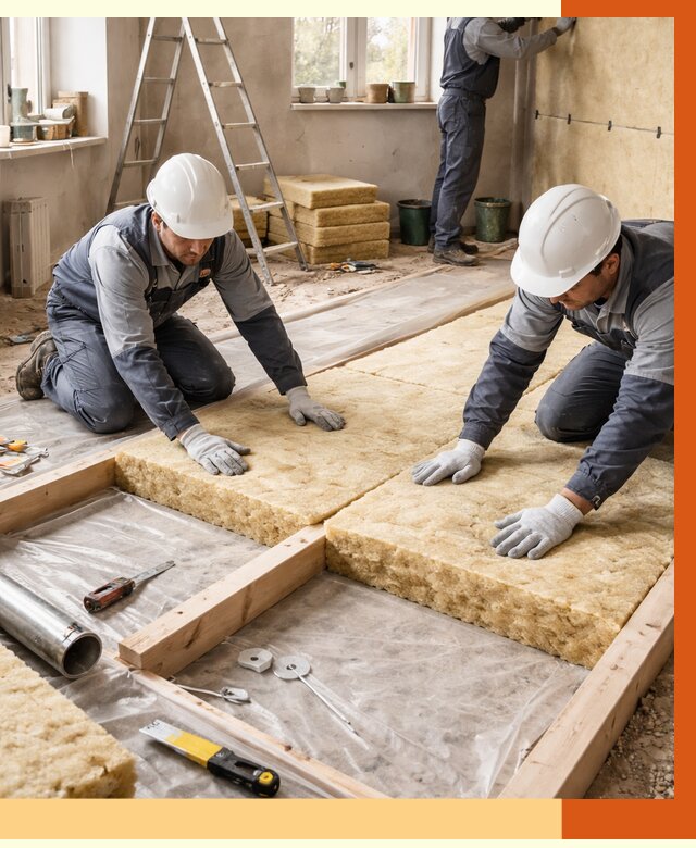 Восстановление теплоизоляции в Котласе от 8809 руб. — ремонт утепления под ключ | ТепломастерКтл