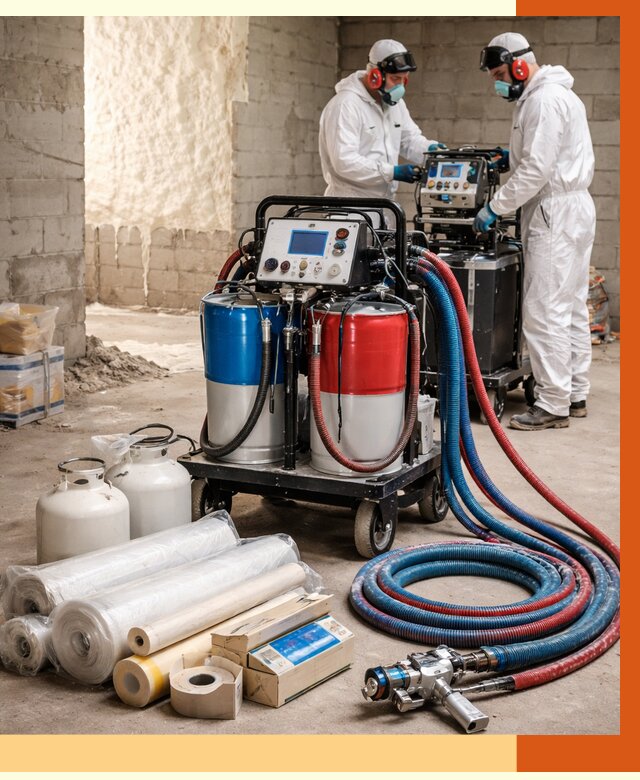 Аренда установки для напыления ППУ в Котласе от 36271 руб. | ТепломастерКтл