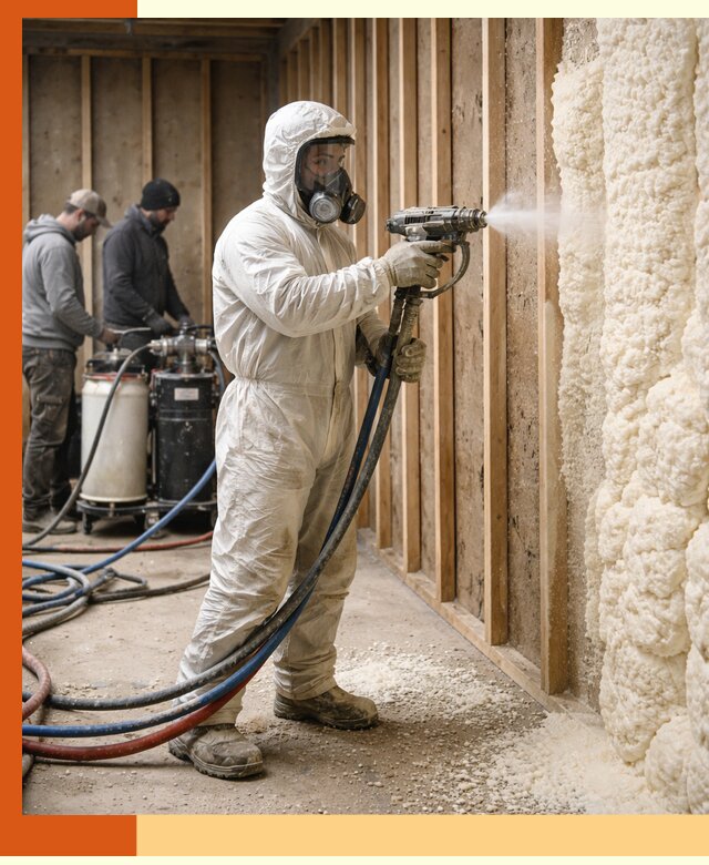 Обучение напылению ППУ: курсы для специалистов в Котласе