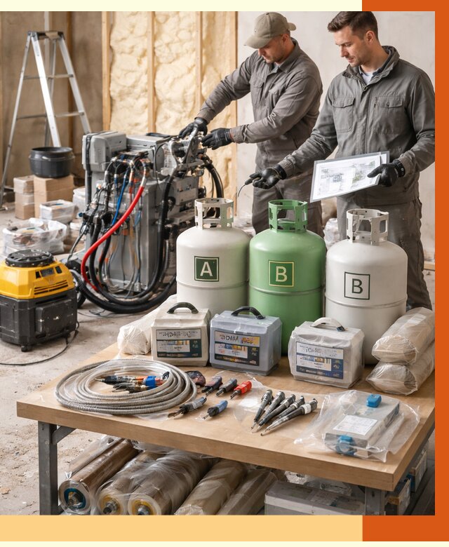 Продажа компонентов ППУ с консультацией в Котласе от 4352 руб. | ТепломастерКтл